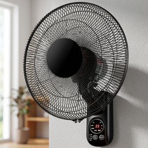 16 Inch <b>Remote</b> <b>Control</b> Floor Stand Smart <b>Fan</b> 400mm 3 Speed Oscillating PP Blades 18mm Copper Motor CE Approved BS Plug - Product Image 1