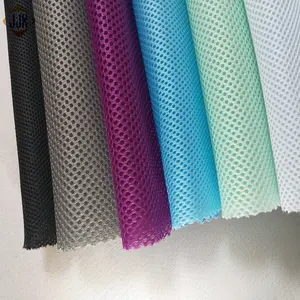 Neoprene lưới vải lưới vải cho giày thể thao Tricot đồng bằng OEM customiessential oilnew phong cách làm mát 100% Polyester dệt kim