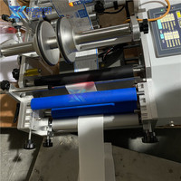 Machine d'étiquetage semi-automatique haute précision BSK-ST01 pour bouteilles en verre, 0,5 mm, 2400 BPH, écran tactile, entraînement électrique