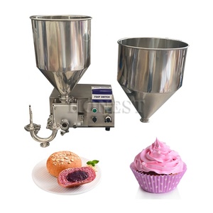 Automatic Bun Puff Bread Croissant Filling Injecting Cream Making <strong>Machine</strong> / <strong>Hotdog</strong> and Hamburger Bread Cream Filling <strong>Machine</strong> - Product Image 5