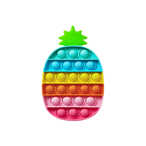 Jouet sensoriel anti-stress en silicone arc-en-ciel Max 50/commande, à bulles à presser, à pousser, à éclater, pour soulager le stress avec doigt <span class=keywords><strong>pop</strong></span> - Product Image 5