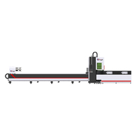 Découpeuse laser à fibre CNC professionnelle Raycus pour tubes ronds en acier et aluminium / Découpe laser de tubes carrés et tubes de formes spéciales