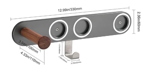 Le support mural pour sèche-cheveux convient au support de stockage convient au <span class=keywords><strong>Dyson</strong></span> <span class=keywords><strong>supersonic</strong></span> - Product Image 6