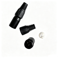 Connecteur XLR 3 broches multicolore mâle/femelle pour microphone audio – Approvisionnement direct usine