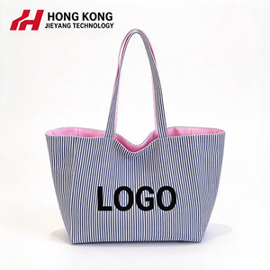 Bolsa de Lona Promocional Personalizada Extra Grande de Doble Cara Multifuncional con Cierre de Cremallera - Product Image 1