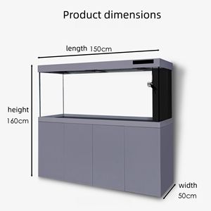 Moderne 10W Luxe Led-Verlichtingssysteem Grote Capaciteit Glazen Rif <span class=keywords><strong>Aquarium</strong></span> Exotische Vissen Kleurrijke Koralen Voor Woonkamer Badkamer Slaapkamer - Product Image 4