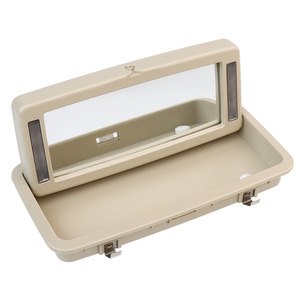 Miroir de maquillage LED 18520117002 pour Toyota FAW JP, à clipser, beige, éclairage intérieur avec lampe de lecture - Product Image 1