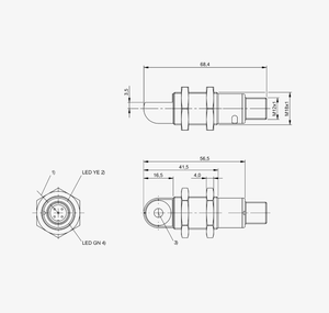 Sensor Ultrasónico Original B-ALLUFF BUS0027 BUS W18M1-XB-02/015-S92G, Disponible en Stock, Confiable - Product Image 1