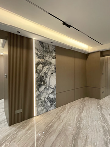 Pannelli murali in marmo di grandi dimensioni soggiorno decorazione Hotel ad alta lucentezza ignifuga impermeabile e resistente facile installazione <span class=keywords><strong>Com</strong></span> - Product Image 6