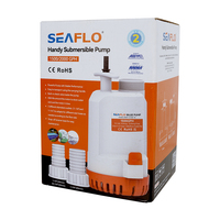 Pour SEAFLO 2000GPH 12V Portable Pompe De Cale Submersible Petite Pompe À Eau Marine Électrique Pratique OEM Personnalisable CE/RoHS/UKCA
