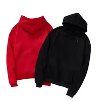 14 colors wholesale oem logo custom embroidery plain blank unisex cheap promotional polyester hoodies men's hoodie