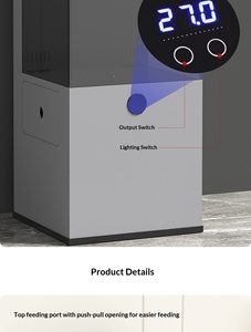 Grand aquarium en verre pour <span class=keywords><strong>la</strong></span> décoration de <span class=keywords><strong>la</strong></span> maison avec filtration à haut volume et entretien automatique - Product Image 4