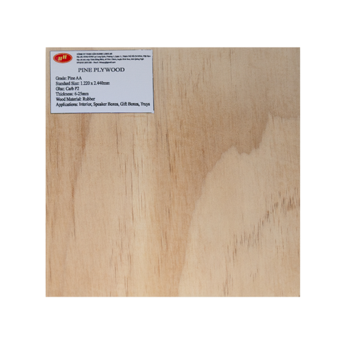 High Quality Reusable AA Grade Pine Plywood Formwork Reused 6-8 Times E0 Formaldehyde Emission Vietnamese Manufacturer Supplier