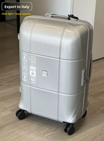 Valise à roulettes moderne ultra-légère en PC avec serrure TSA, grande capacité, extensible, roues silencieuses HINOMOTO