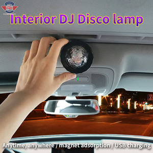 Highlight Voice <strong>Control</strong> Magnetic Suction Easy Installation Sound <strong>Control</strong> <strong>DJ</strong> Atmosphere Light for <strong>Car</strong> - Product Image 3