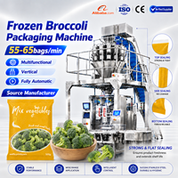 Machine d'emballage verticale automatique multifonctionnelle pour le conditionnement de brocoli surgelé