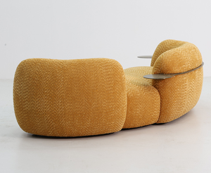 Divano Componibile Italiano Tateyama, Divano a Due Posti di Lusso, Design Moderno con Forma Curva per Arredamento Soggiorno - Product Image 4