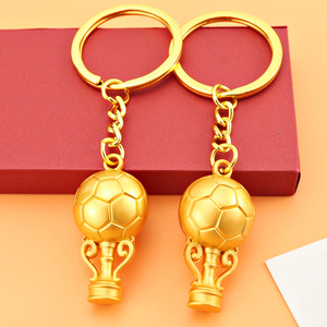 2025 verano Copa de fútbol <span class=keywords><strong>carnaval</strong></span> trofeo recuerdos llavero Metal deporte fútbol llavero - Product Image 2