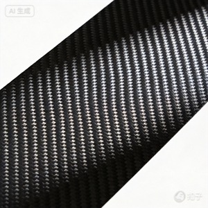 Tissu en fibre de carbone tissé sergé - Léger 110 GSM pour accessoires - Product Image 3