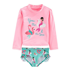 Vente flash : <span class=keywords><strong>Maillot</strong></span> de <span class=keywords><strong>bain</strong></span> pour enfant à manches courtes, adorable <span class=keywords><strong>maillot</strong></span> de <span class=keywords><strong>bain</strong></span> pour bébé, <span class=keywords><strong>maillot</strong></span> de <span class=keywords><strong>bain</strong></span> rose flottant pour enfants, <span class=keywords><strong>maillot</strong></span> de <span class=keywords><strong>bain</strong></span> deux pièces pour filles - Product Image 4