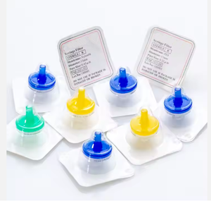 CHINCAN Lab <span class=keywords><strong>Filter</strong></span> penyemprot habis pakai 13mm 25mm dengan ukuran pori 0,22 Um 0,45 Um nilon PES PTFE PVDF mendukung OEM - Product Image 3