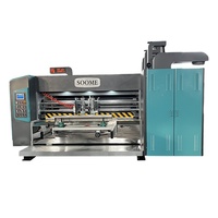 La boîte ondulée complètement automatique cartonne la machine d'impression avec la bonne qualité du produit