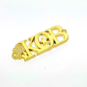 Bán buôn kim loại thư Logo may Nhãn quần áo phù hợp với kim loại nhãn Kim Loại May tên nơi nhãn thẻ - Product Image 2