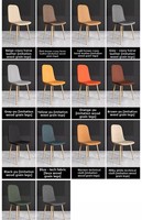 Chaise de salle à manger moderne minimaliste en métal, chaise de salle à manger en cuir pour la maison, le restaurant, l'hôtel