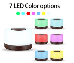 7 <span class=keywords><strong>Led</strong></span> màu độ ẩm không khí khuếch tán hương thơm 1000ml điều khiển từ xa tinh dầu gỗ thơm điện máy lọc hương liệu - Product Image 3