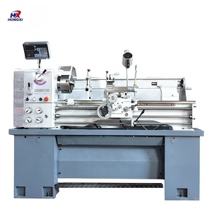 Banco de trabajo HongXi para <span class=keywords><strong>torno</strong></span> horizontal tipo CQ6236, máquina pequeña/mini/de servicio medio de 220V, 4 portaherramientas, velocidad del husillo 70-2000 RPM - Product Image 1