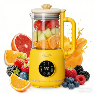 Nouveau mixeur électrique intelligent à écran tactile de 800 ml, multifonctionnel, broyeur de glace, vitesse variable pour les smoothies, le pilage de fruits - Product Image 4