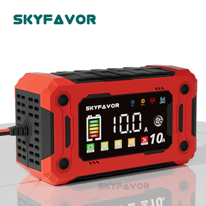 Nouveauté : <span class=keywords><strong>Chargeur</strong></span> de <span class=keywords><strong>batterie</strong></span> 12V 10A automatique intelligent rapide pour <span class=keywords><strong>moto</strong></span>, camion <span class=keywords><strong>et</strong></span> <span class=keywords><strong>voiture</strong></span> avec fonction d'alimentation - Product Image 1