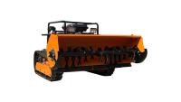Trincia Radiocomandata 25HP Diesel Tracked Forestry Mulcher pour les pentes montagneuses, les vergers, les arbustes et le défrichement des zones brûlées