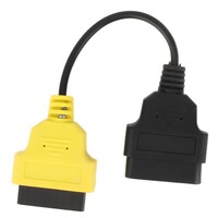 Reemplazo del adaptador de la herramienta de escaneo del conector del cable de diagnóstico OBD2 para el escáner Fiat ECU