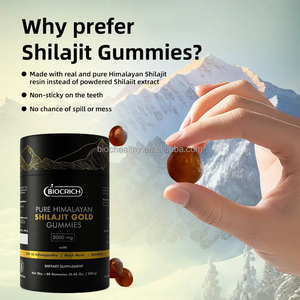 OEM/ODM Shilajit Gummies Ashwagandha الفيتامينات النقية مكملات شيلاجيت شيلاجيت - Product Image 4