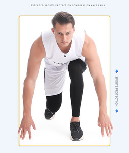 Calentador de compresión transpirable, funda para pierna, soporte elástico para la pantorrilla, Protección deportiva - Product Image 6