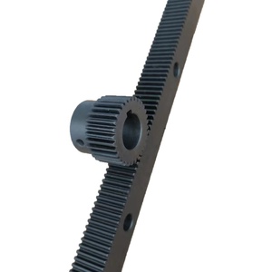 <span class=keywords><strong>Crémaillère</strong></span> et <span class=keywords><strong>pignon</strong></span> hélicoïdaux de haute précision, module 1,25 et 1,5, longueur 1000 mm, pour routeur CNC - Product Image 3