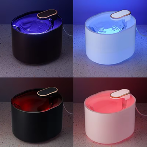 New Pet 3L Thông Minh Thông Minh Thiếu Nước Cut-Off Với Ánh Sáng Mô Hình Nước Dispenser Mèo Đài Phun Nước - Product Image 3