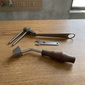 Satinsky Steel Manual <b>Guide</b> Pin <b>Drill</b> Guider Multi-Hole Kirschner Wire Orthopedic Cannulated Screw Surgical Instruments CE - Product Image 2