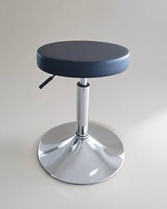 학교 실험실 가구 현대적인 스틸 실험실 스툴 조절 가능 및 회전 가능한 바 의자 베이스 학교 야외 식사용 - Product Image 5