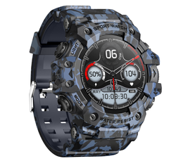 ساعة ذكية LC21 بشاشة TFT LCD مقاس 1.32 بوصة وبطارية 350 مللي أمبير مقاومة للماء IP68 مع ميزة الاتصال عبر البلوتوث وبوصلة ومصباح يدوي خارجي ونظام SOS وتتبع GPS - Product Image 2