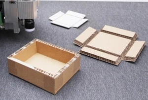 Machine de découpe numérique à plat pour échantillons de boîtes en carton ondulé, couteau à carton, machine à fabriquer des boîtes en carton - Product Image 2