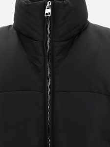 <strong>Men's</strong> Casual Winter Puffer Jacket Canvas Varsity JACKET Stand Collar Zipper <strong>Trapstars</strong> Logo Decoration XL Size for Outdoor Use - Product Image 3