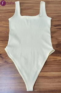 Body feminino sem mangas com gola colher, controle de barriga, preto, rosa, amarelo, vermelho S-3XL - Product Image 6