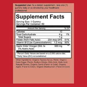 <span class=keywords><strong>2022</strong></span> OEM ODM ร้อนขายไซเดอร์น้ำส้มสายชู Gummies <span class=keywords><strong>ACV</strong></span> เสริมสำหรับการลดน้ำหนักกับแม่มังสวิรัติสลิมมิ่ง - Product Image 6