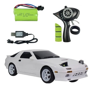 รถบังคับวิทยุ LD1802 RX7 RTR ขนาด 1/18 แบบเต็มสเกล 2.4G 2WD พร้อมระบบ ESP ไจโรสโคป รถดริฟท์ ไฟ LED ของเล่นโมเดลควบคุมด้วยวิทยุ ของขวัญ - Product Image 1