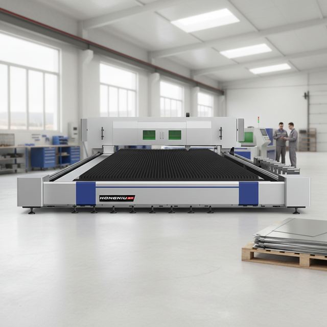 High Speed CNC Fiber Laser Cutting Machine 12KW 20KW 30KW Customizable Size for Metal ODM OEM Large Format