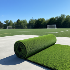 Gazon artificiel vert 4M de large, rouleau de 50 m² en polypropylène durable pour l'aménagement paysager - Product Image 2