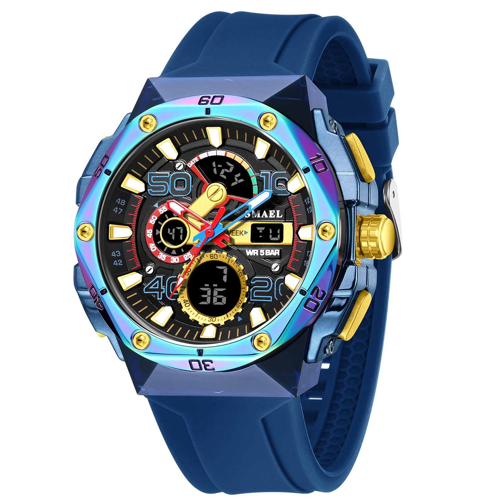 สีฟ้าสดใส