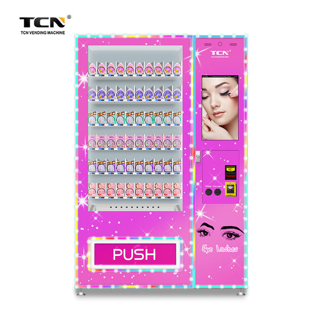 TCN Custom Design Lash Vending Machine Hair Cosmetic Vending Machine Cheap Beauty Eyelash Vending Machine